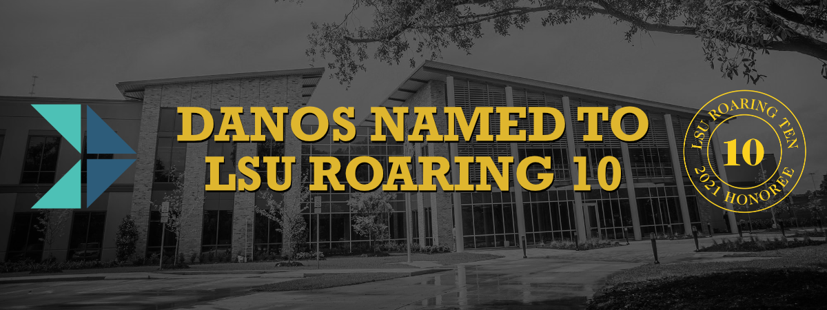 Danos Earns Spot on LSU ROARING10